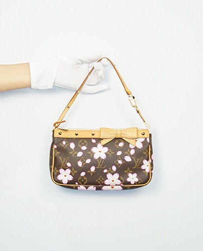 Louis Vuitton Cherry Blossom Pochette, front view